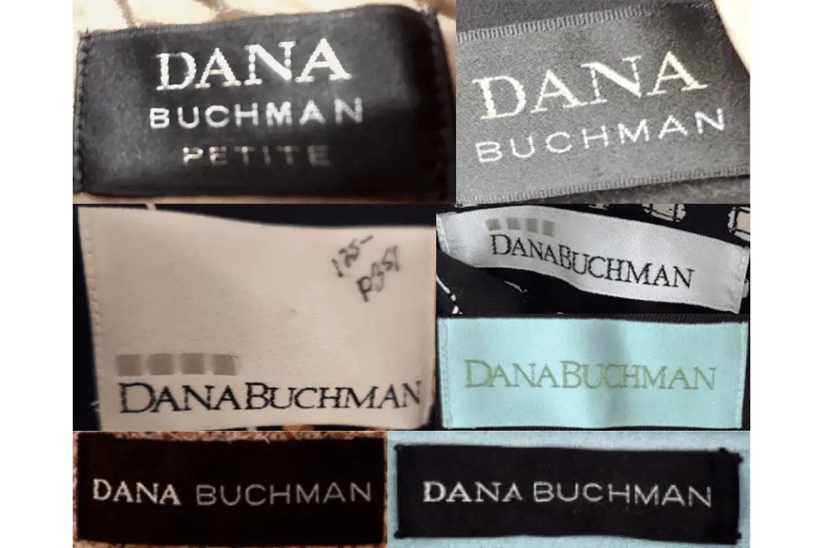 1990s Dana Buchman tags