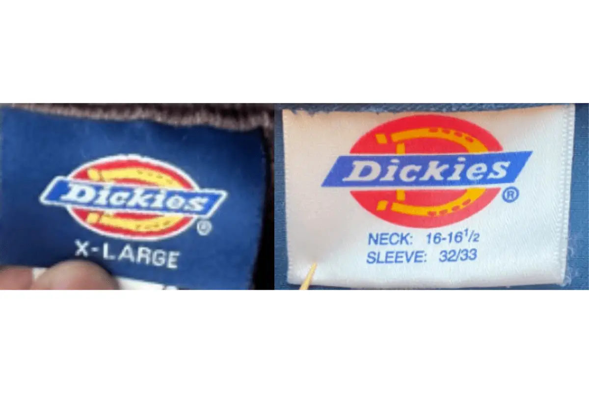 1990s Dickies tags
