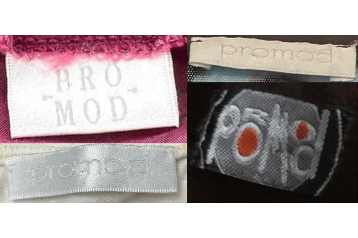 1990s Promod tags
