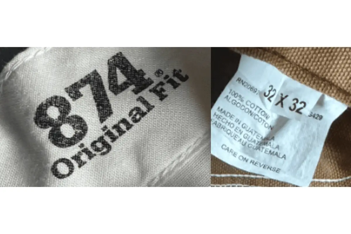 2000s Dickies tags