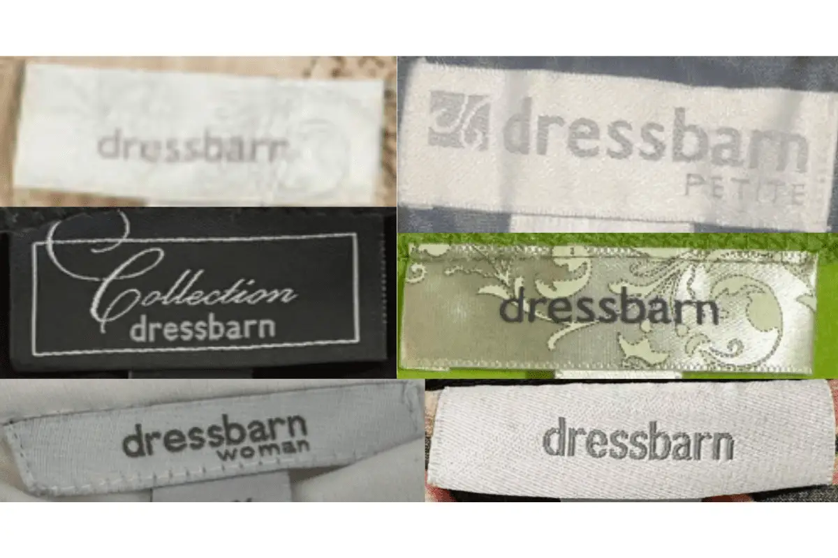 2000s Dressbarn tags