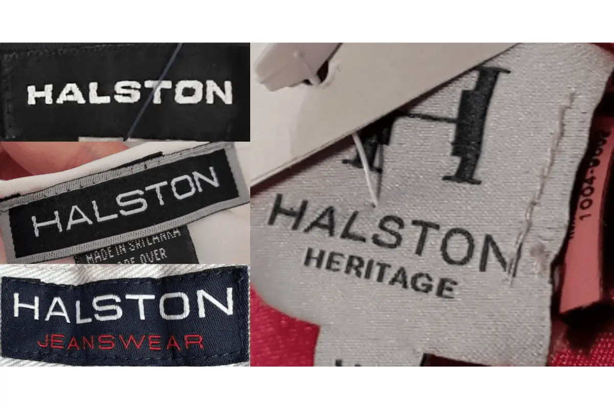 2000s Halston tags