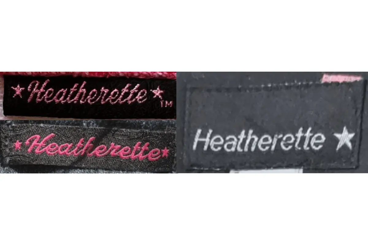 2000s Heatherette tags