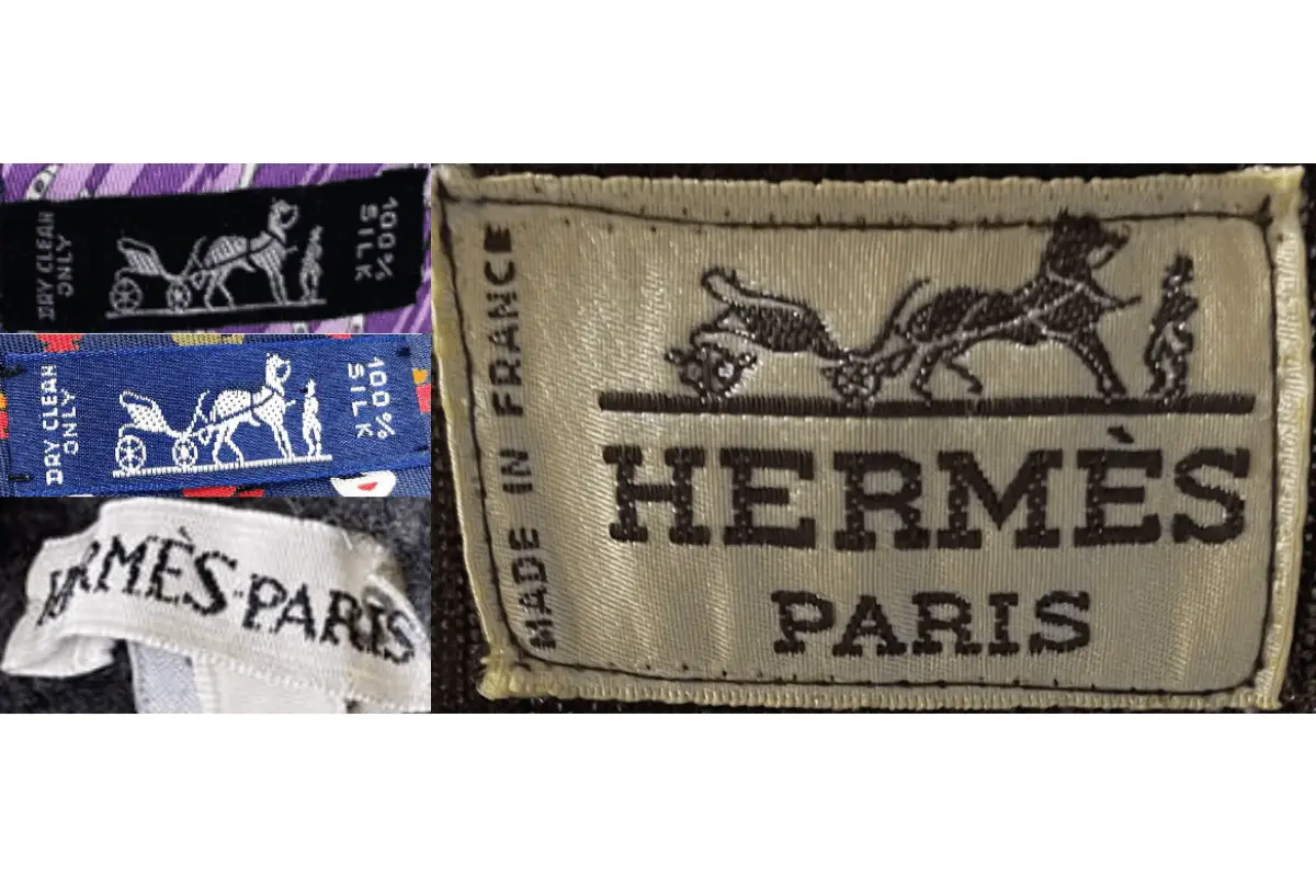 2000s Hermes tags