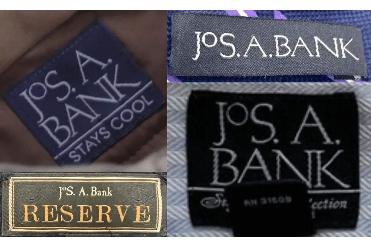 2000s Jos A Bank tags